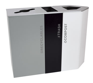 Square Trash - White Gloss